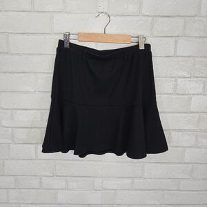 SO black mini skirt